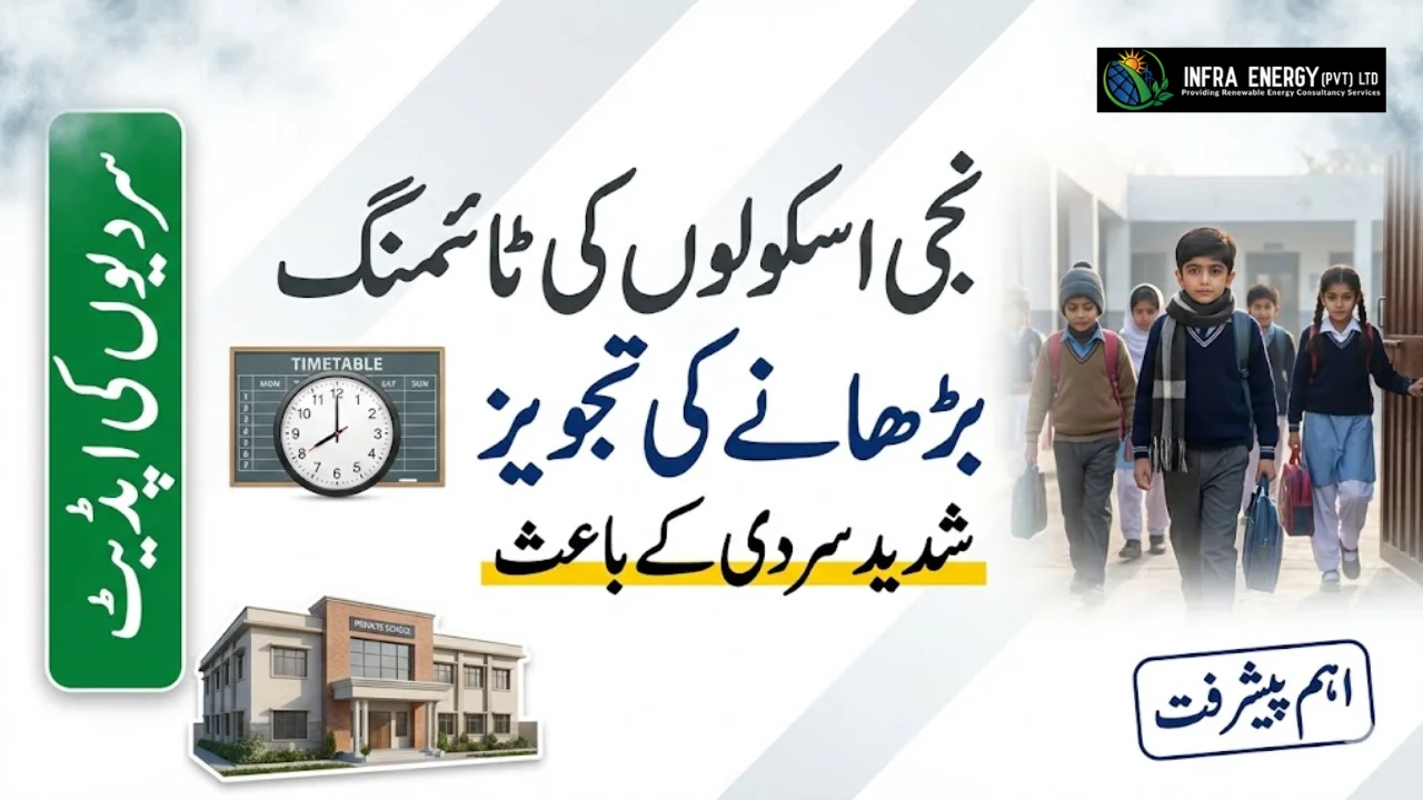 Private Schools Call for Extended Winter Timings Amid Ongoing Cold Spell