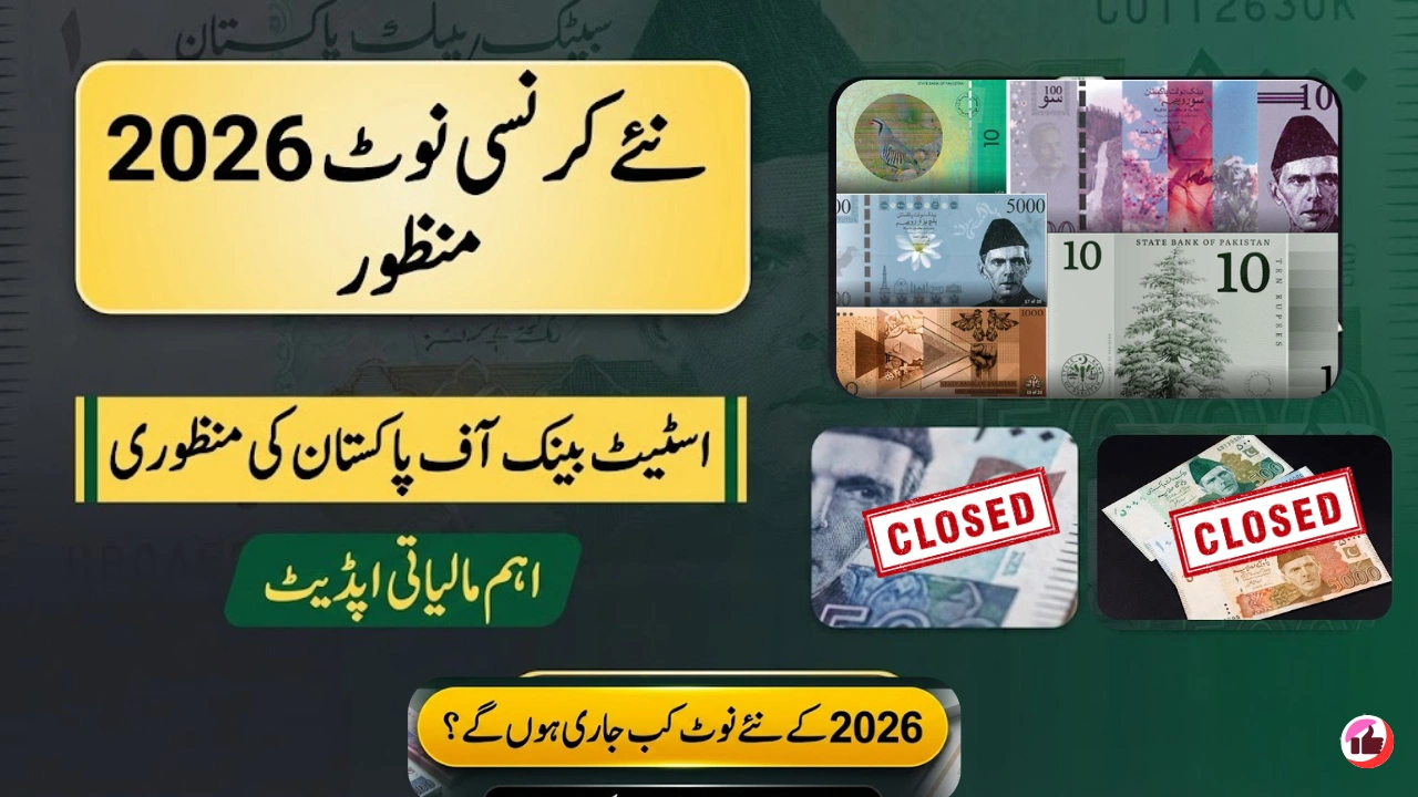 New Currency Notes 2026 Approved by State Bank of Pakistan Update