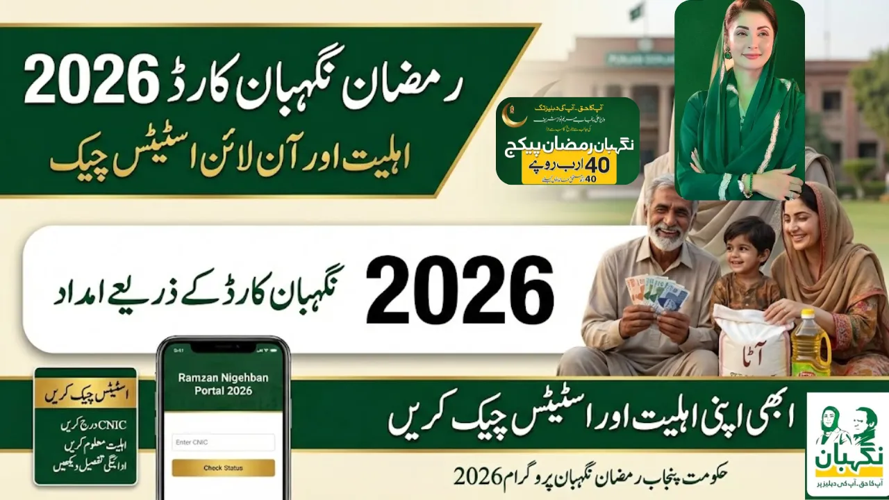 Ramzan Nigehban Card 2026 Eligibility and Status Check Online