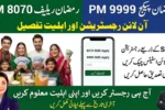 Register for CM 8070 and PM 9999 Ramzan Relief Package Online Eligibility Details